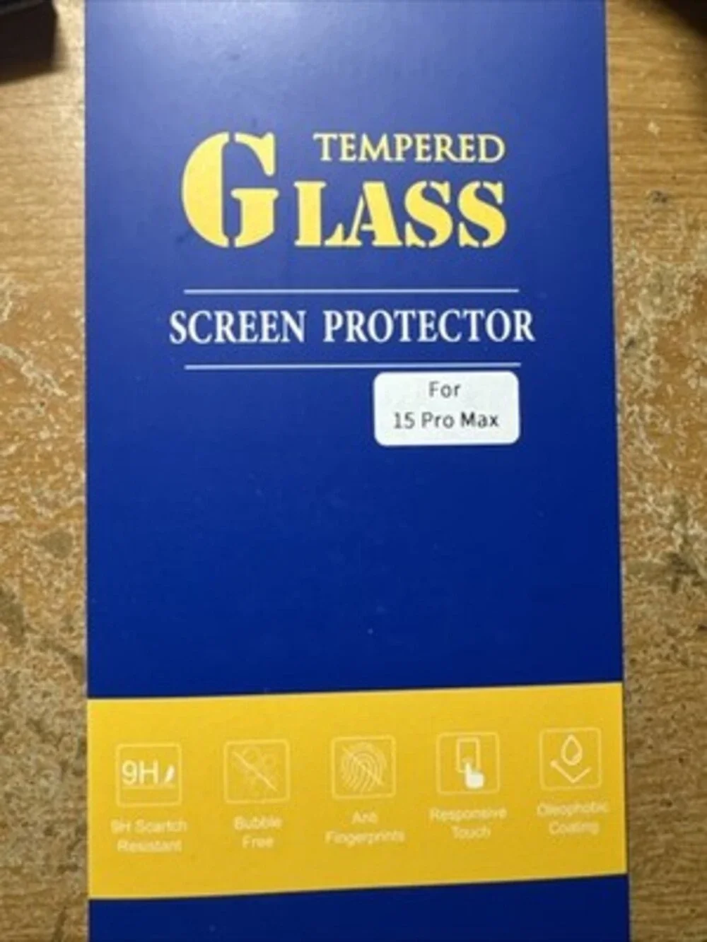 iphone 15pro Max tempered glass screen protector